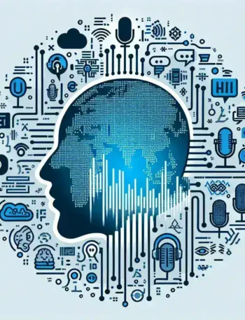 "Contoh interface teknologi pengenalan suara yang mengakomodasi berbagai logat bahasa Indonesia, menunjukkan integrasi sistem yang mendukung variasi dialek lokal."